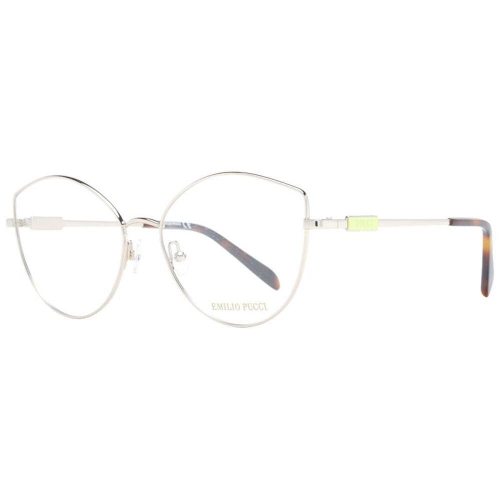 Emilio Pucci Silver Metal Glasses Women's (Frames)